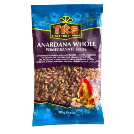 TRS Anardana Seeds - 100g | Whole Pomegranate Seeds for Cooking