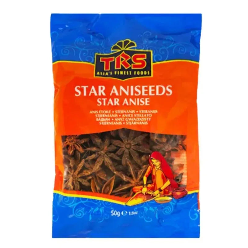 TRS Badian Star Aniseed - 50g | Exotic Spice with Unique Flavor