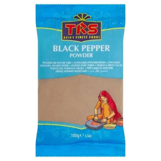 TRS Black Pepper Powder 100g - Premium Quality Pepper for Cooking