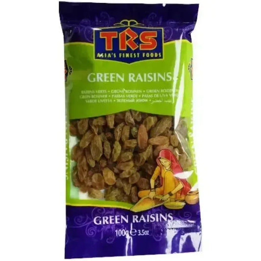 TRS Green Raisins 100g - Sweet Dry Fruit