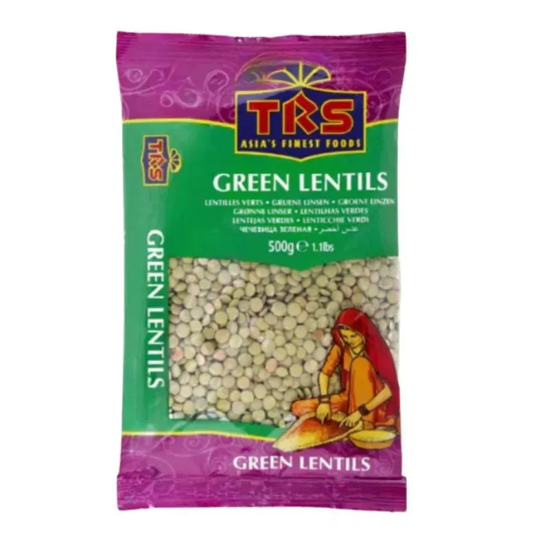 TRS Green Lentils 500g - Protein-Rich Legume