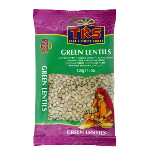 TRS Green Lentils 500g - Protein-Rich Legume