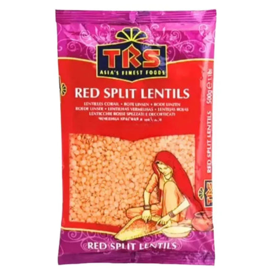 TRS Red Lentils 1kg - Protein-Rich Pulses