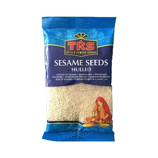 TRS Hulled Sesame Seeds 100g | White Sesame Seeds