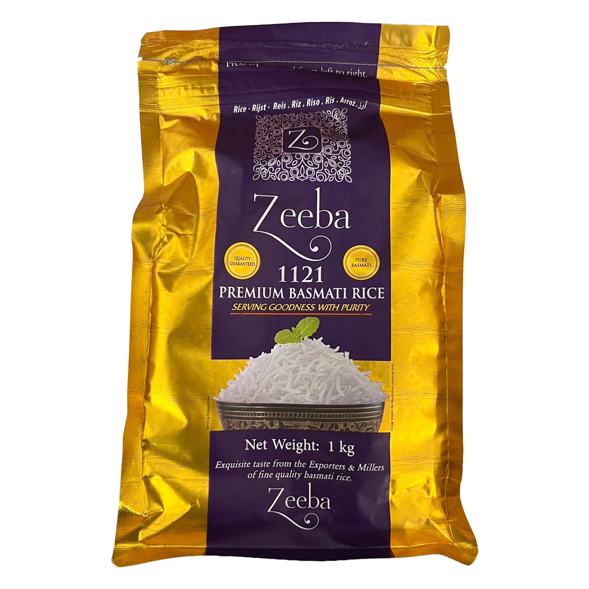 Zeeba Premium Basmati Rice - 1kg